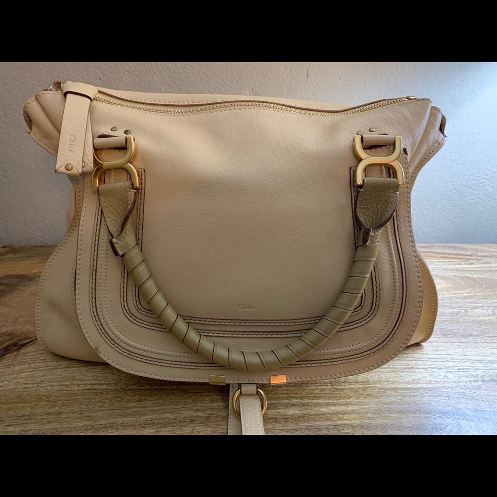 Authentic Chloe Marcie Satchel Bag